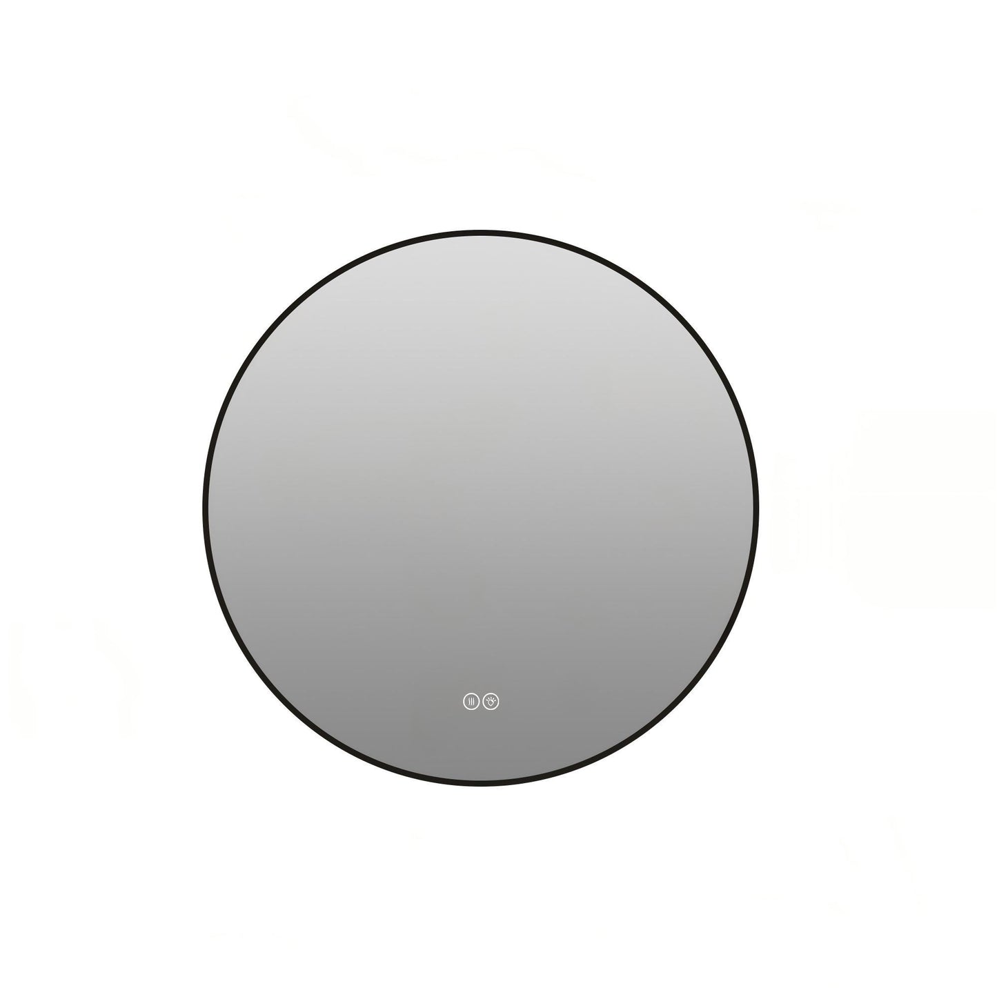 Round Framed Dimmable ED Bathroom Mirror With Anti Fog