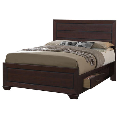 Kauffman - Transitional Storage Bed Bedroom Set