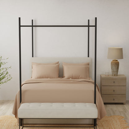 Brushed Microfiber Hypoallergenic Split Sheet Set