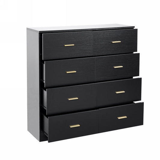 Modern Drawer Dresser For Bedroom, Ample Storage Wide Chest Of Drawers