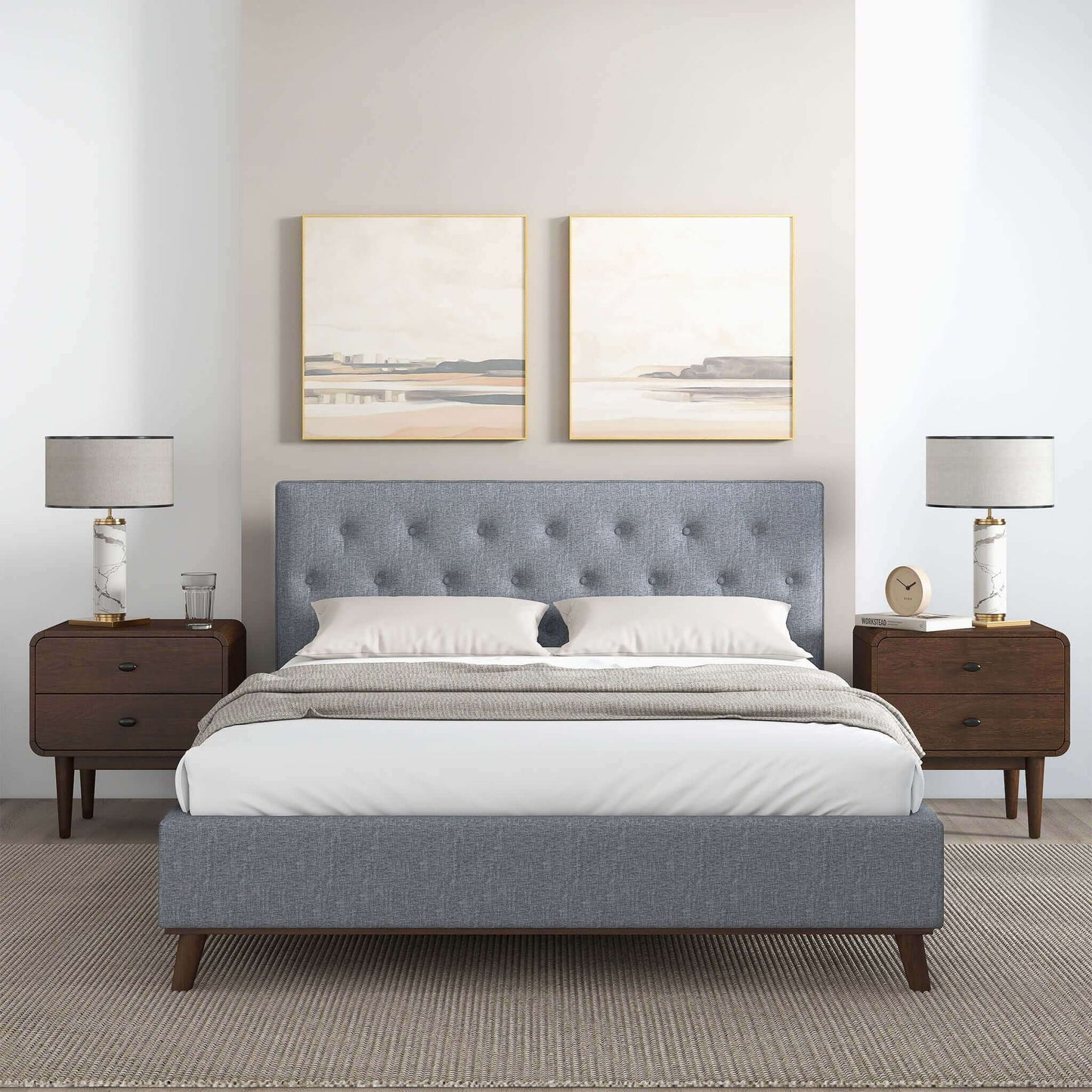Graceville - Elegant Design Platform Bed