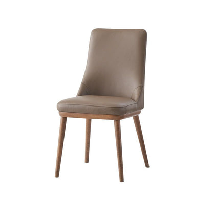 Rashean - Side Chair (Set of 2) - Brown & Walnut