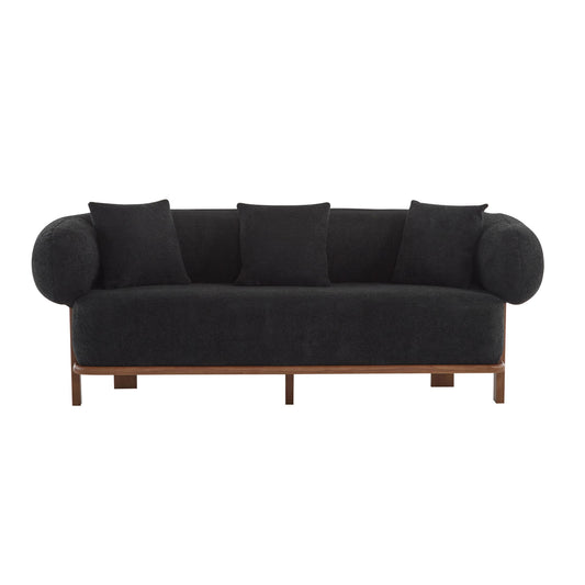 Modern Curved Arm Sofa