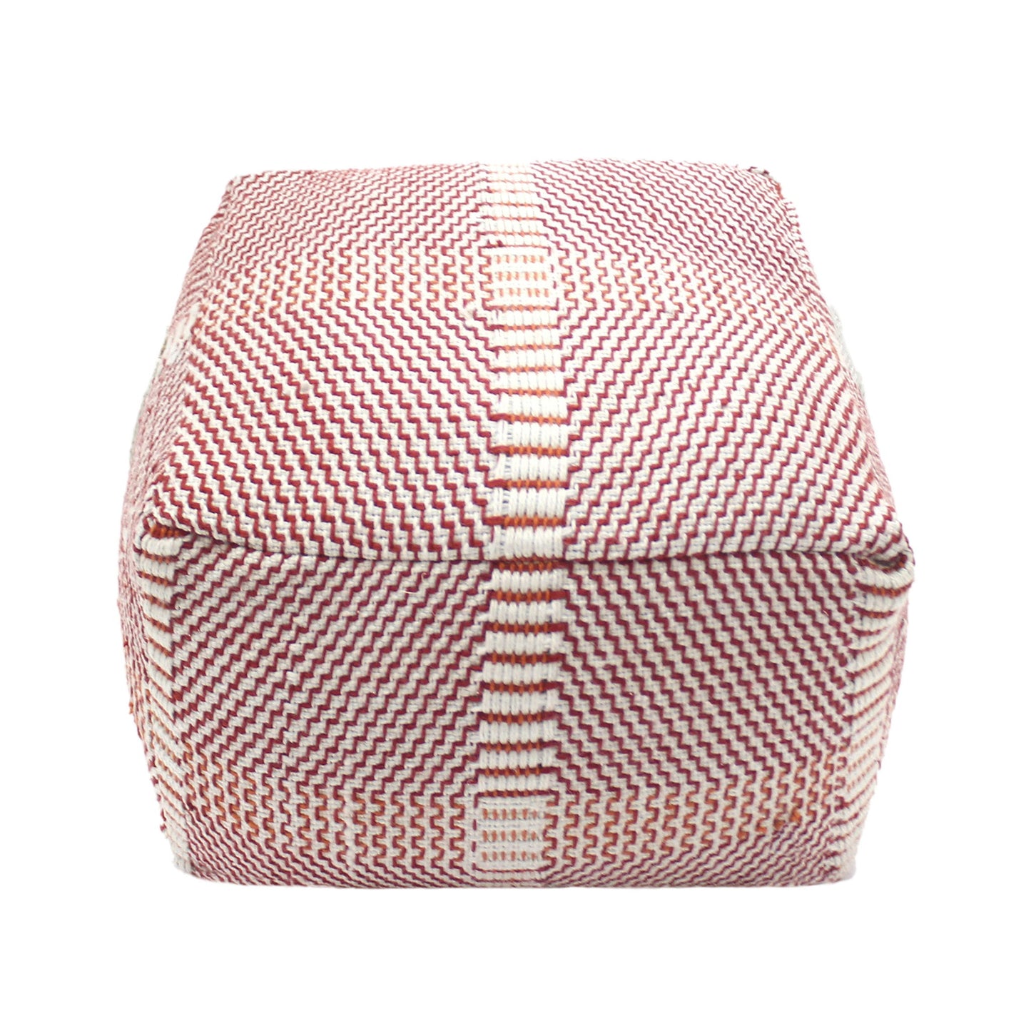 Morro Bay - Handcrafted Water Resistant Pouf - Multi Color