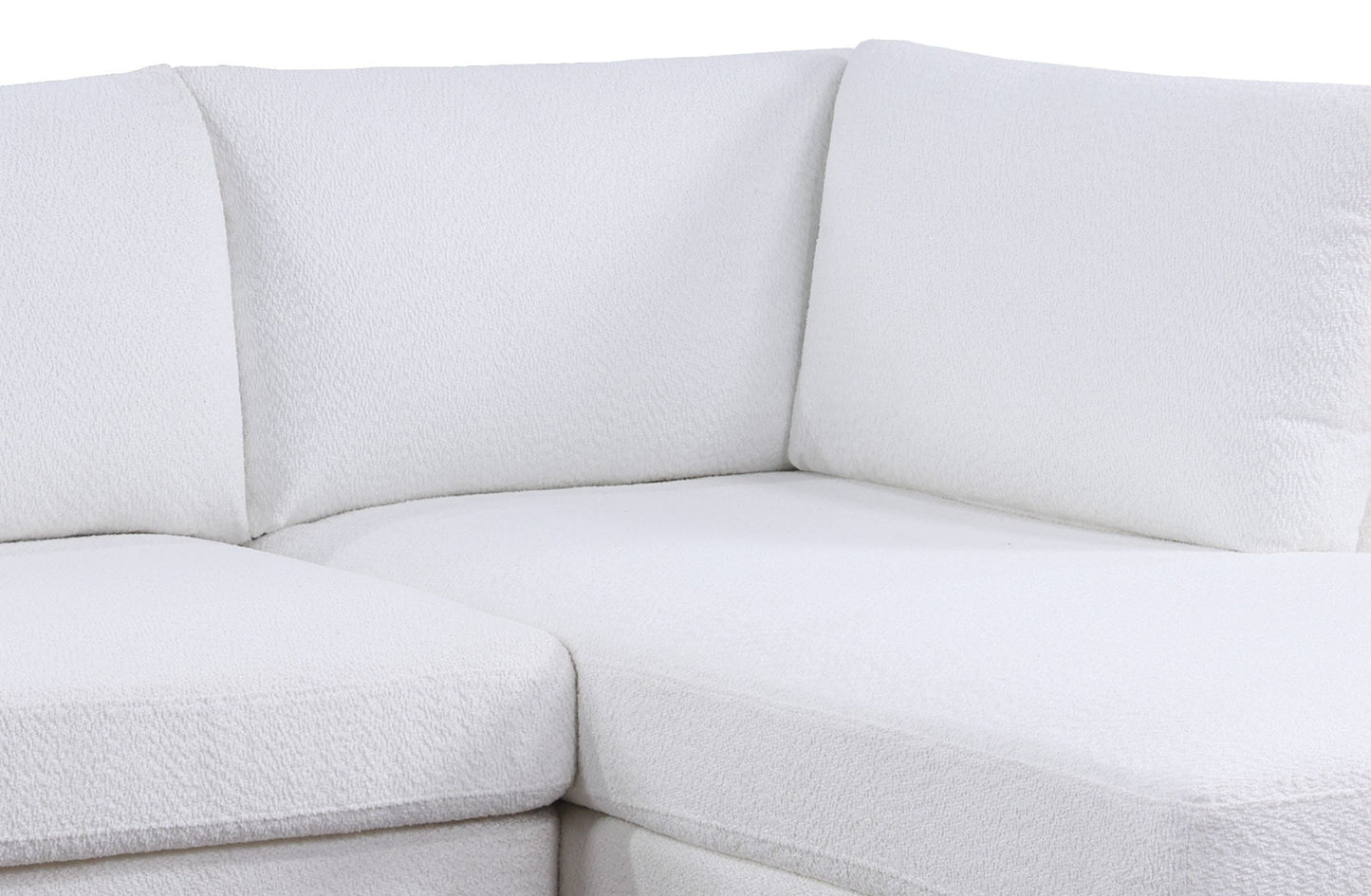 Anisa - Sherpa Sectional Sofa With Right-Facing Chaise