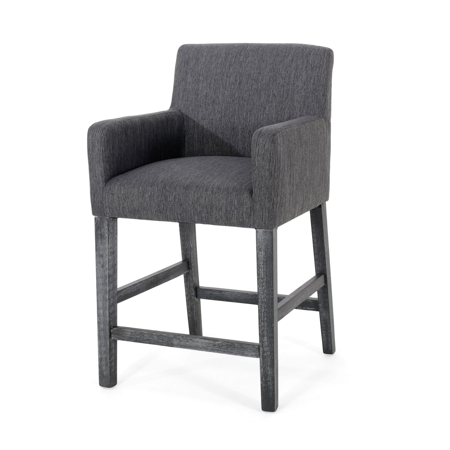 Serenitia - Upholstered Counter Chair With Straight Arm