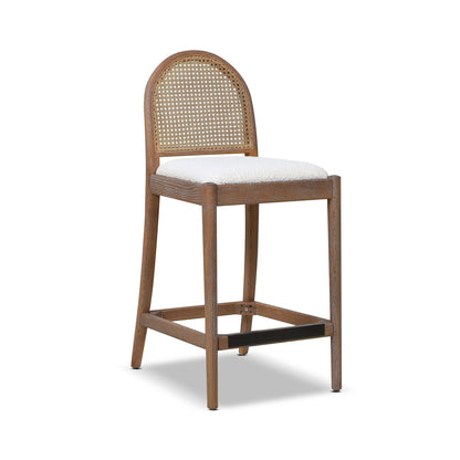 Panama - Curved Back Cane Counter Stool (Set of 2)