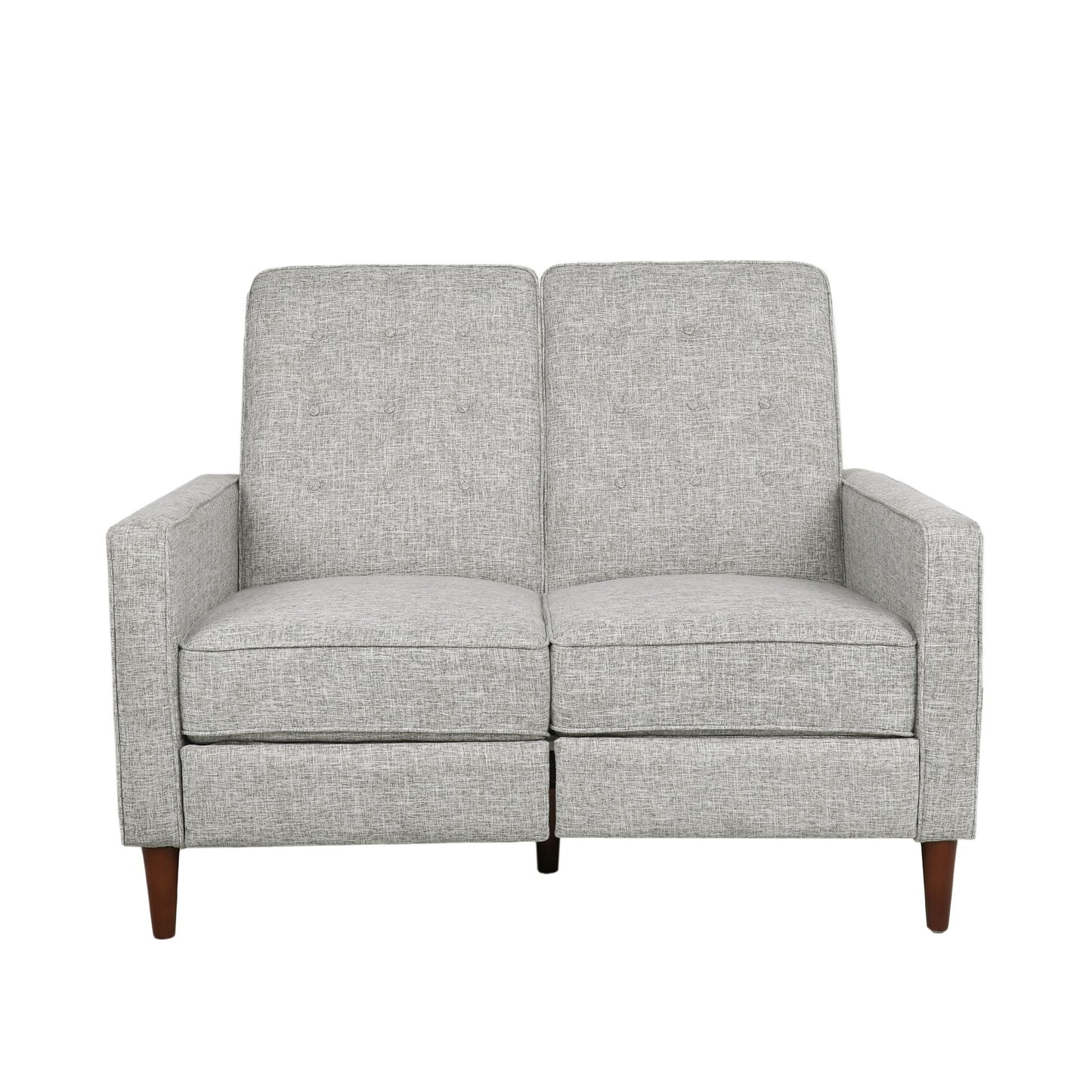Manville - Contemporary Tufted Loveseat Pushback Recliner