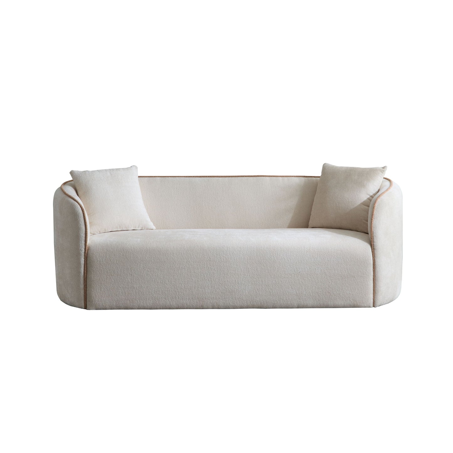Coral - Curved Sofa, 3 Seater