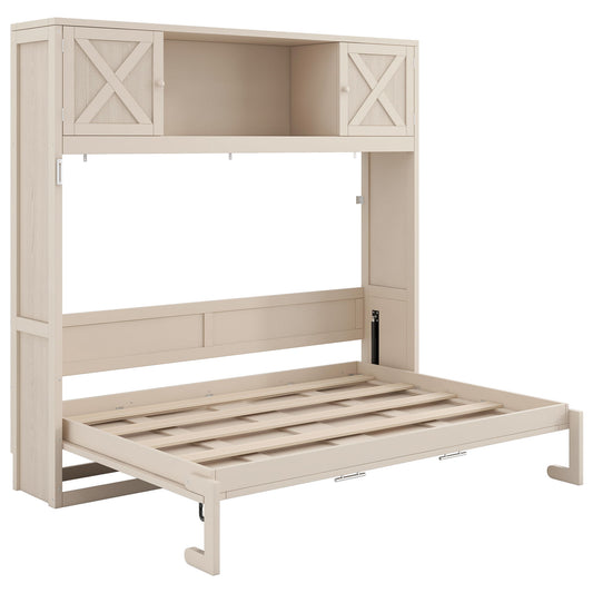 Murphy Bed With Storage Cabinets