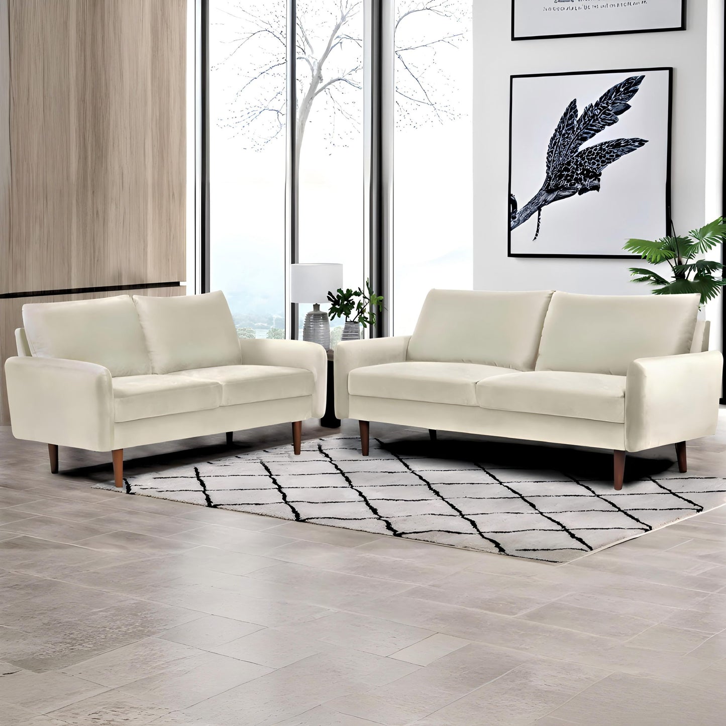 Kent - Sofa & Loveseat Set
