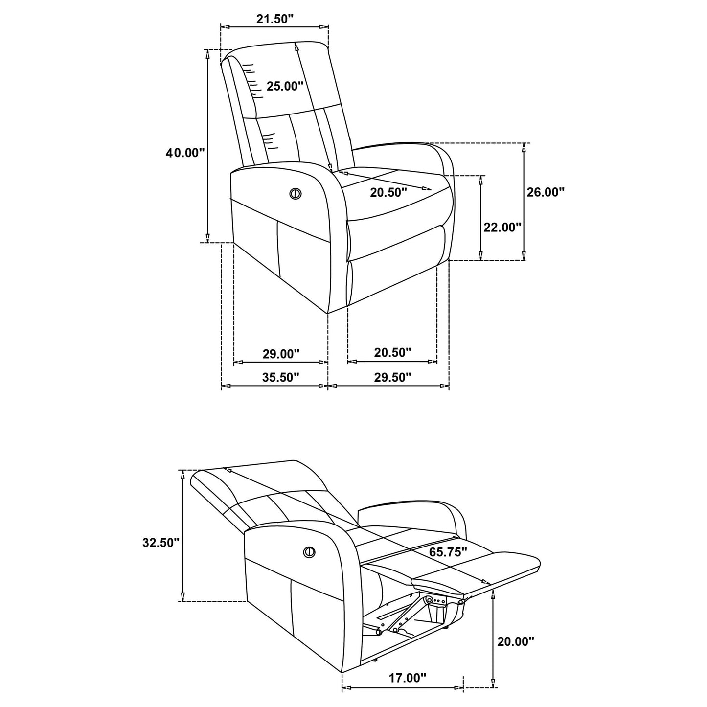 Kim - Power Recliner