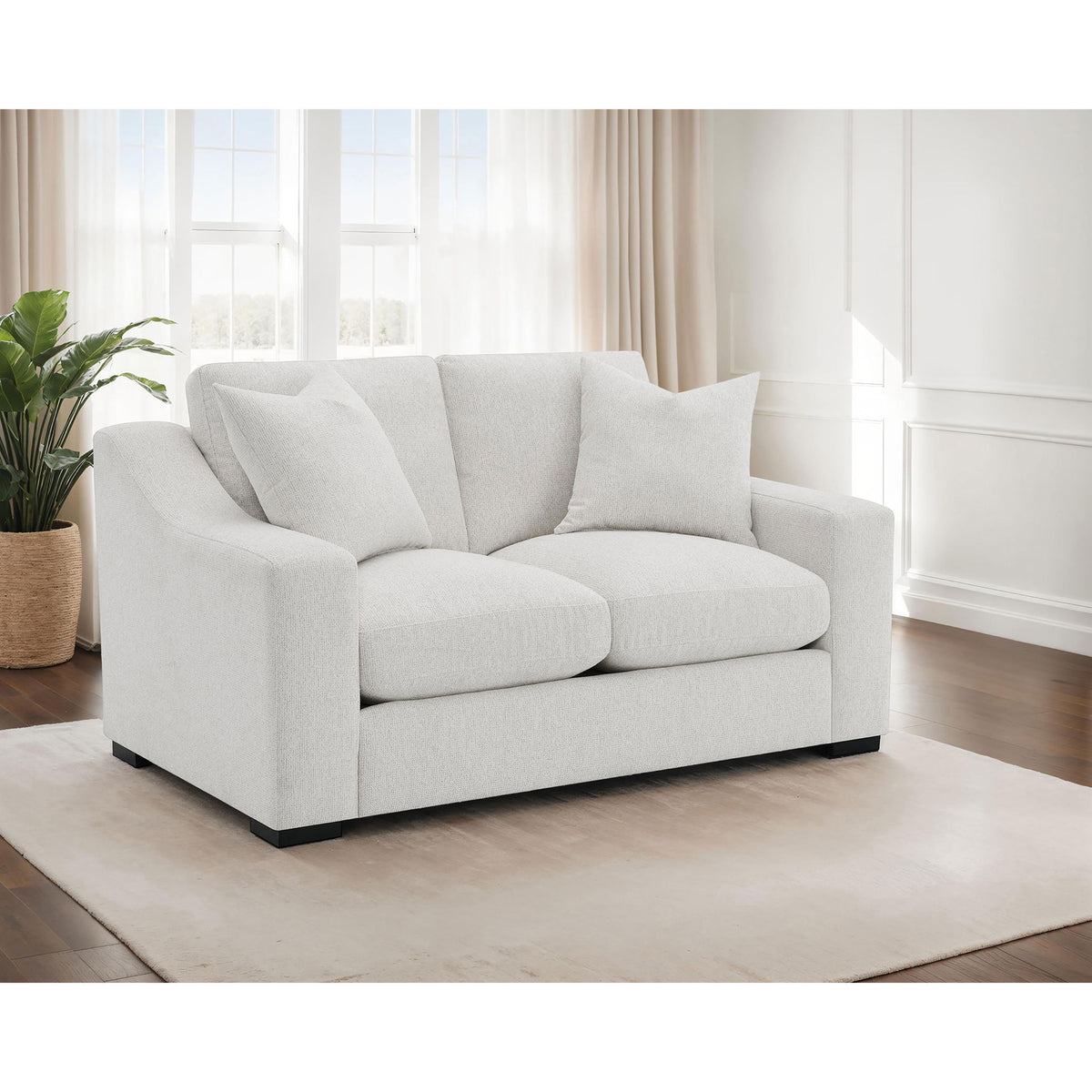 Chelan - Sloped Arm Loveseat