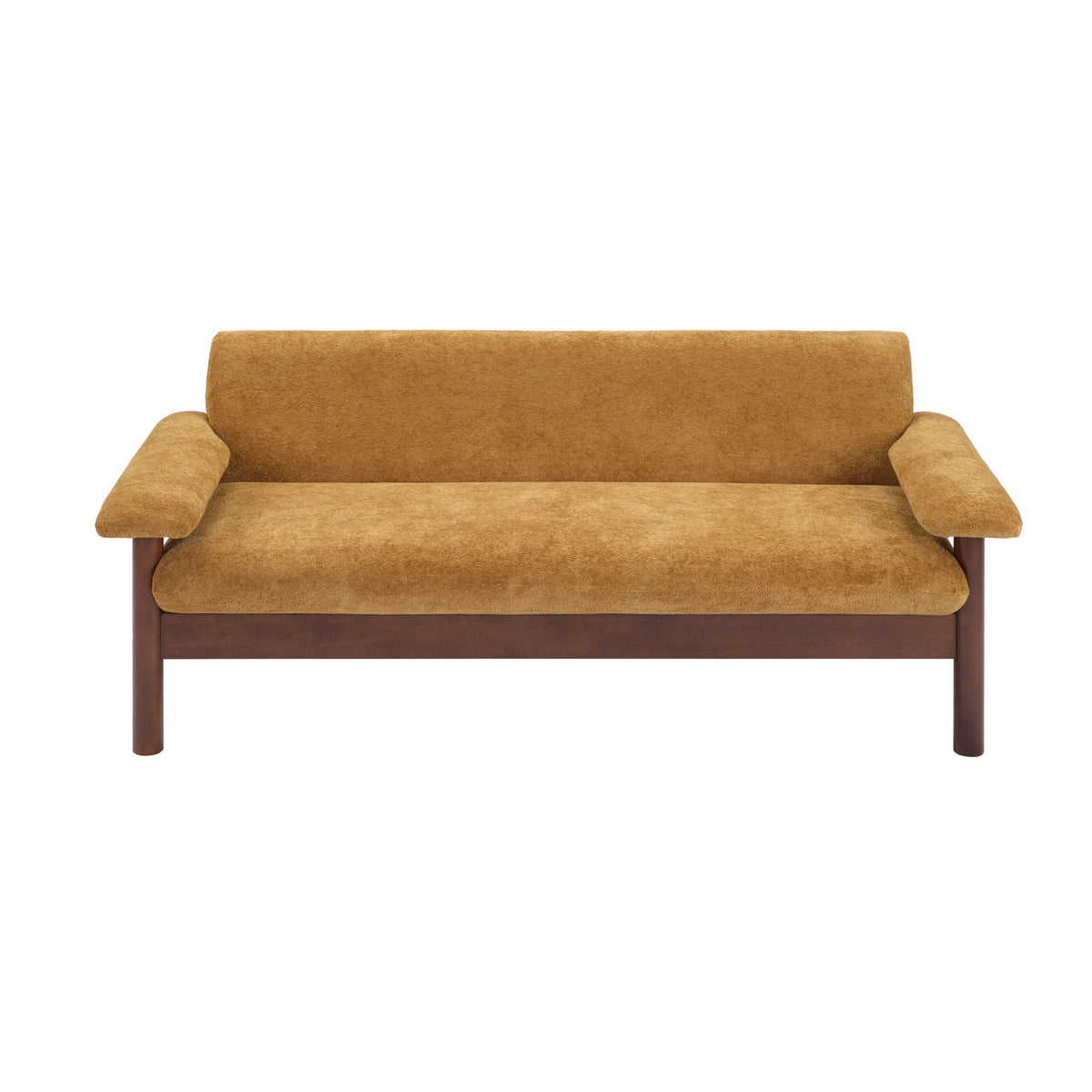 Modern Sofa Couch With Pillow Top Arms