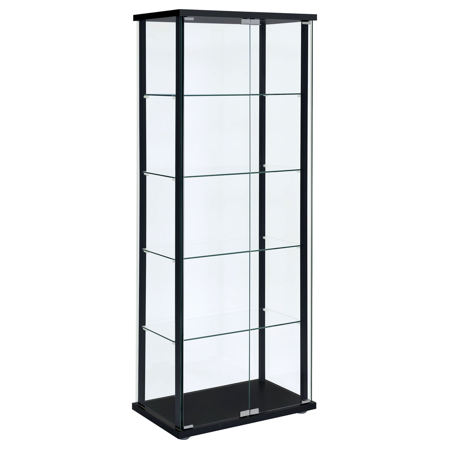 Hyacinth - 4 Shelf Curio Cabinet