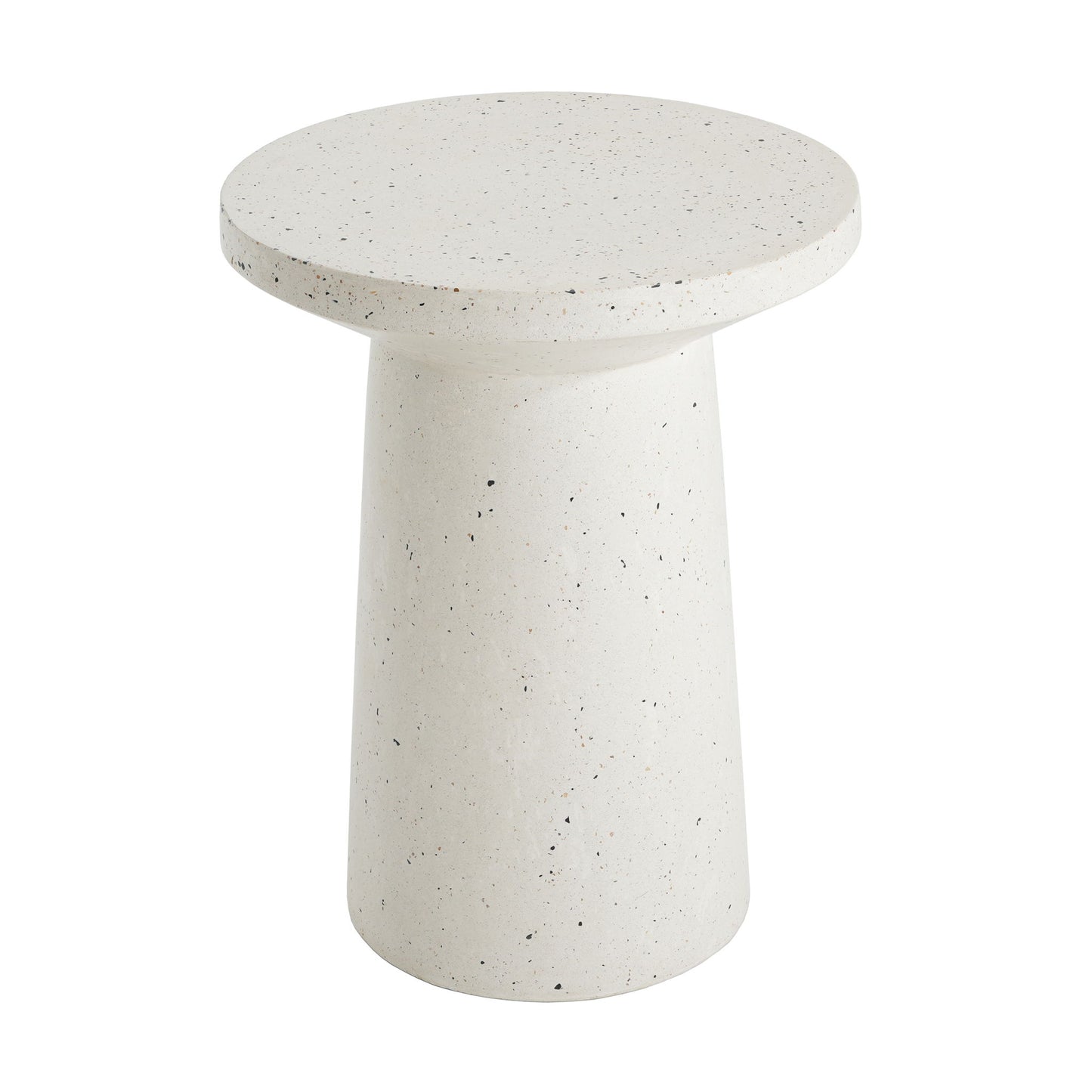 Terrazzo - Outdoor Side Table - White