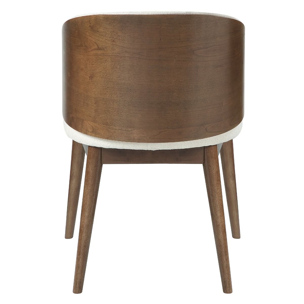 Rufina - Arm Chair (Set of 2) - Beige Linen & Walnut