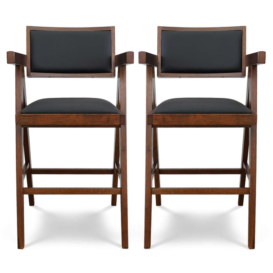 Athena - Counter Chair - Black / Brown