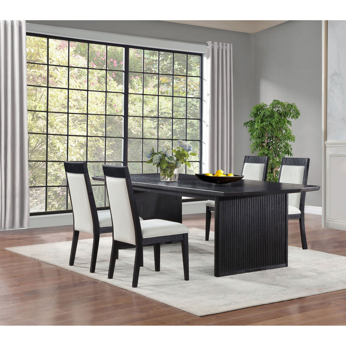 Ennis - Extension Leaf Dining Table Set With Chairs