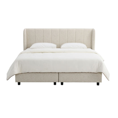 Adonia - Eastern King Storage Bed With Mattress Included - Beige