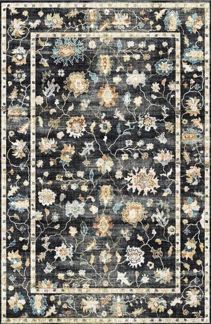 Fenix - Accent Rug - Black / Gray