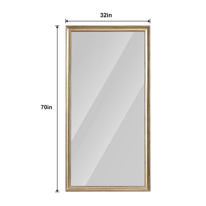 Full-Body Floor Mirror With Frame