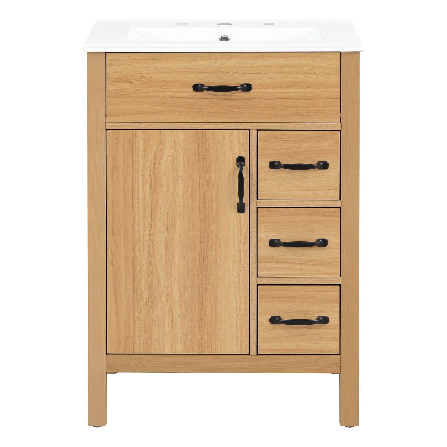 Modern Traditional Bathroom Vanity With Sink