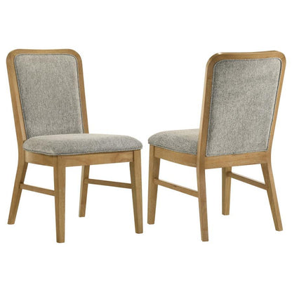 Croyden - Dining Side Chair (Set of 2) - Gray / Weathered Natural