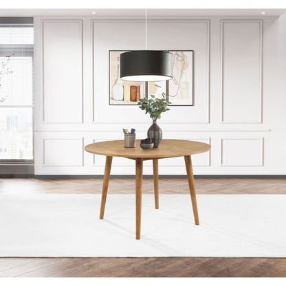 Calloway - Round Dining Table - Brown