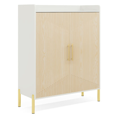 6 Tier Entryway Shoe Cabinet With Doors