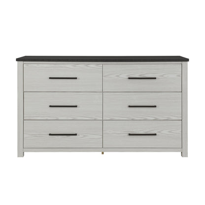 Avery - Dresser, Spacious Drawers, Block Feet - Beige