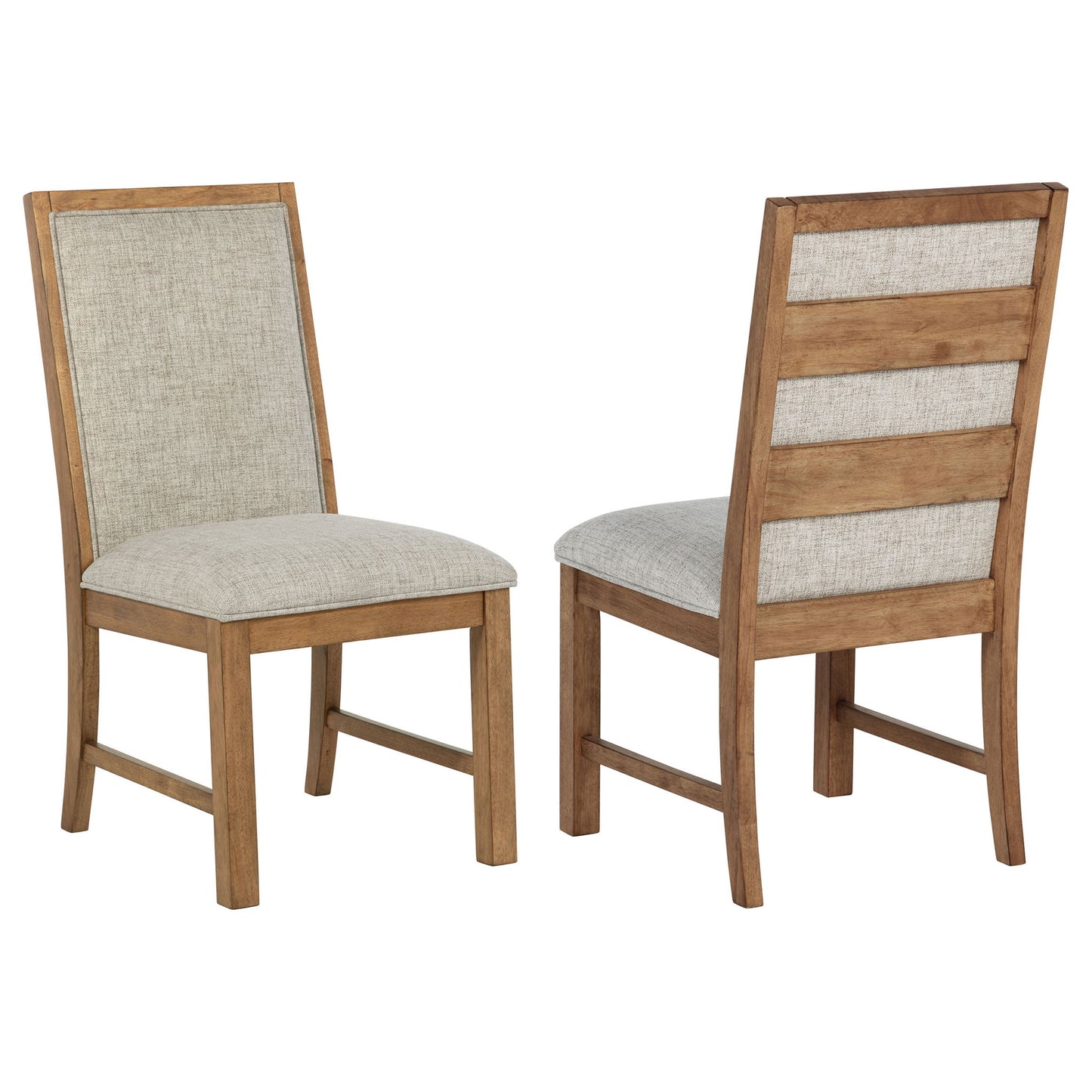 Survista - Upholstered Dining Side Chair (Set of 2) - Brown