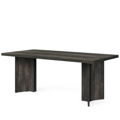 Dining Table For 4 - 6 People, Kitchen Table With Thick Top