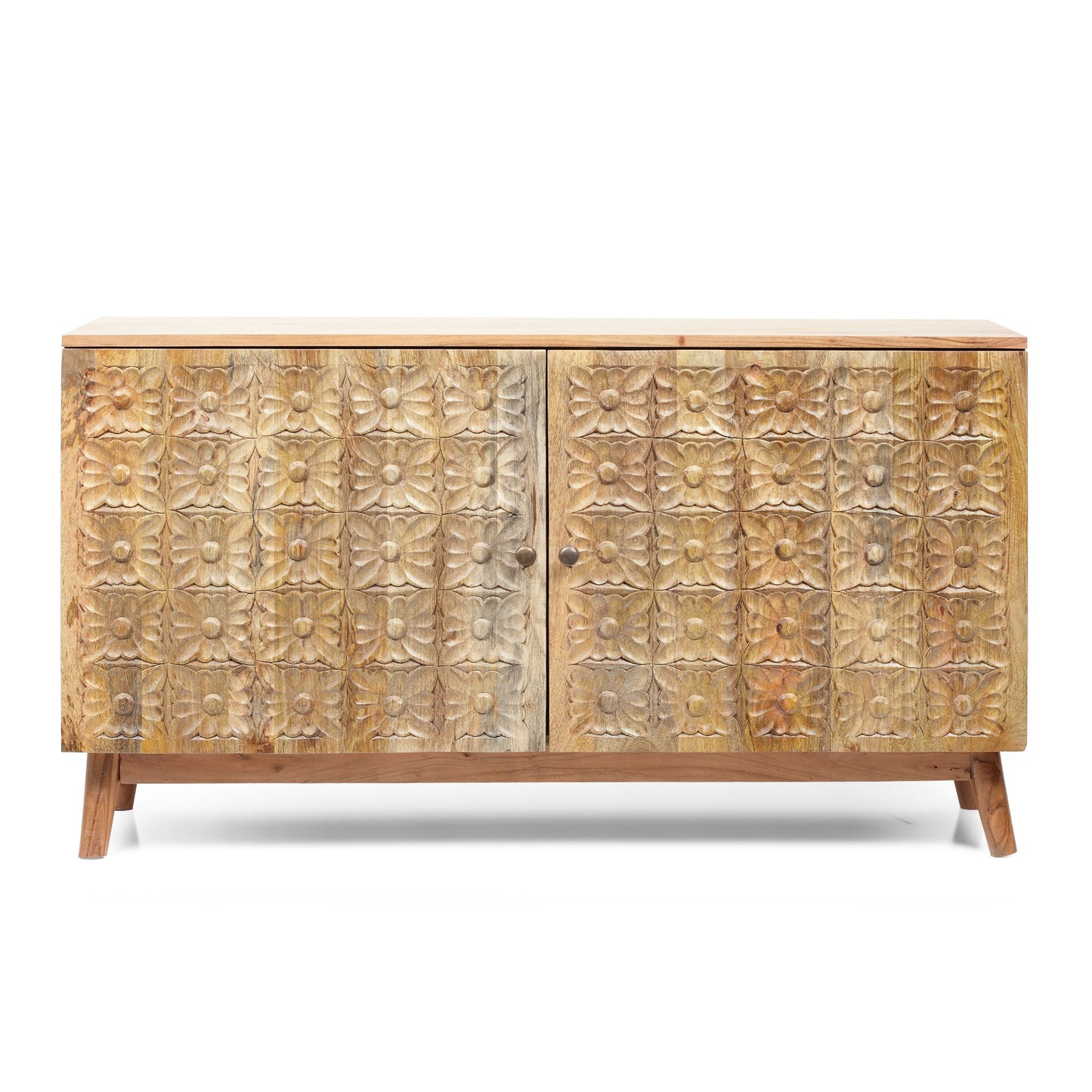 Boho - 2 Door Cabinet - Natural