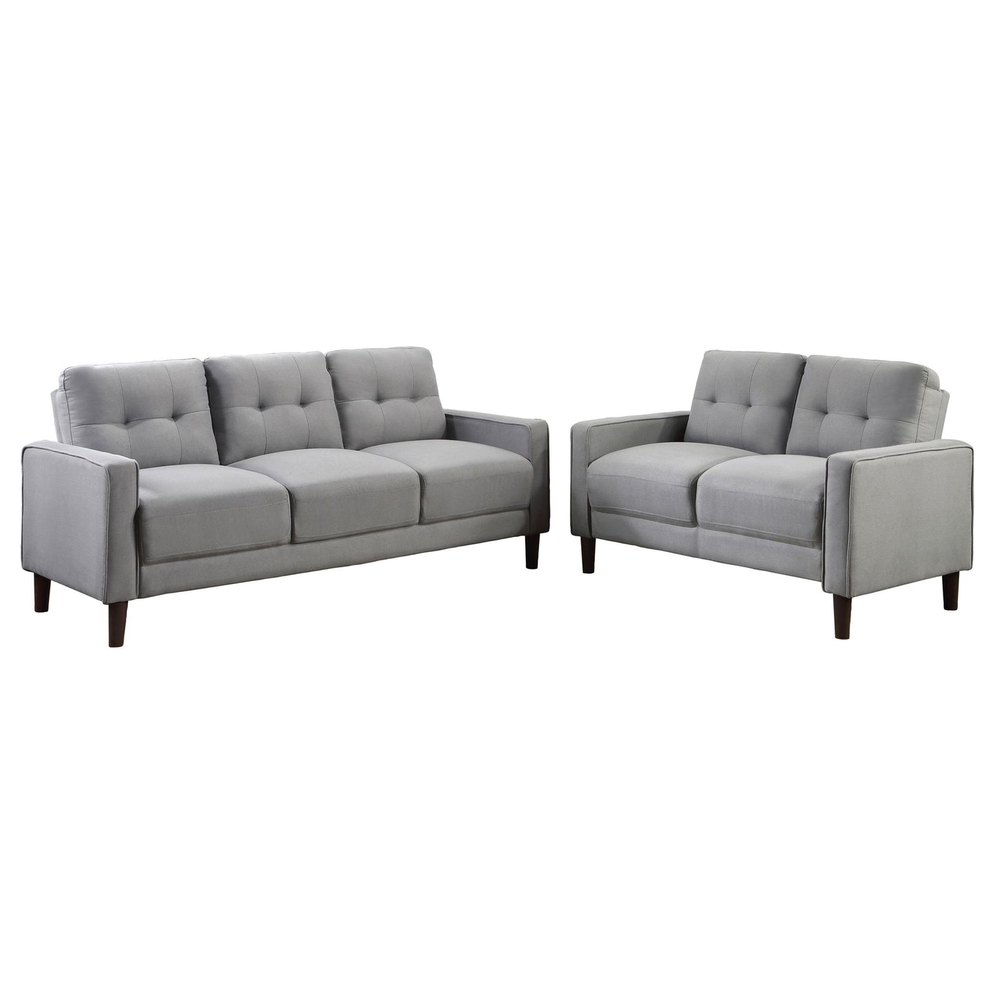 Harvey - Track Arm Tufted Sofa Set