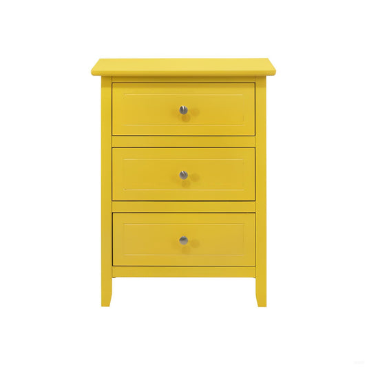 Daniel - 3 Drawer Nightstand