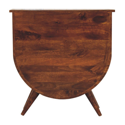 Agra - Bedside Table - Chestnut