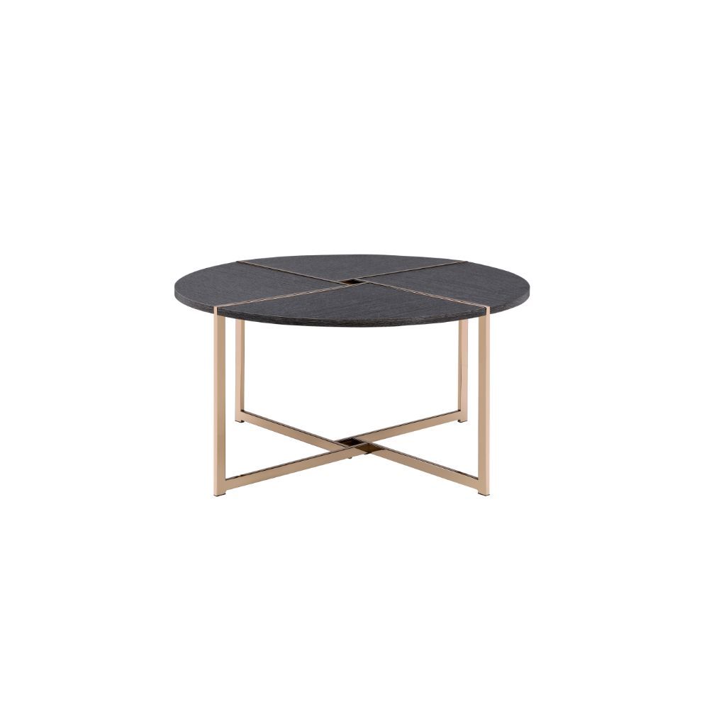 Bromia - Coffee Table - Black & Champagne