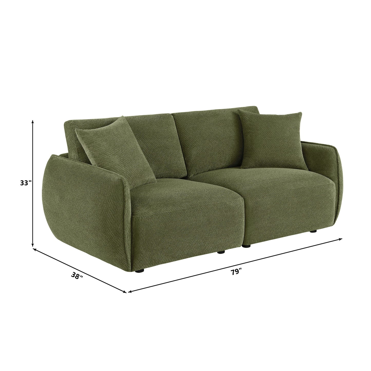 Logan - Modular Loveseat