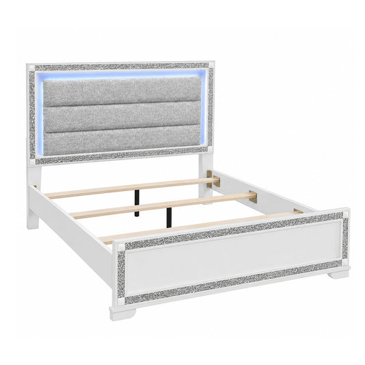 Adalid - Contemporary Bed With LED Lights