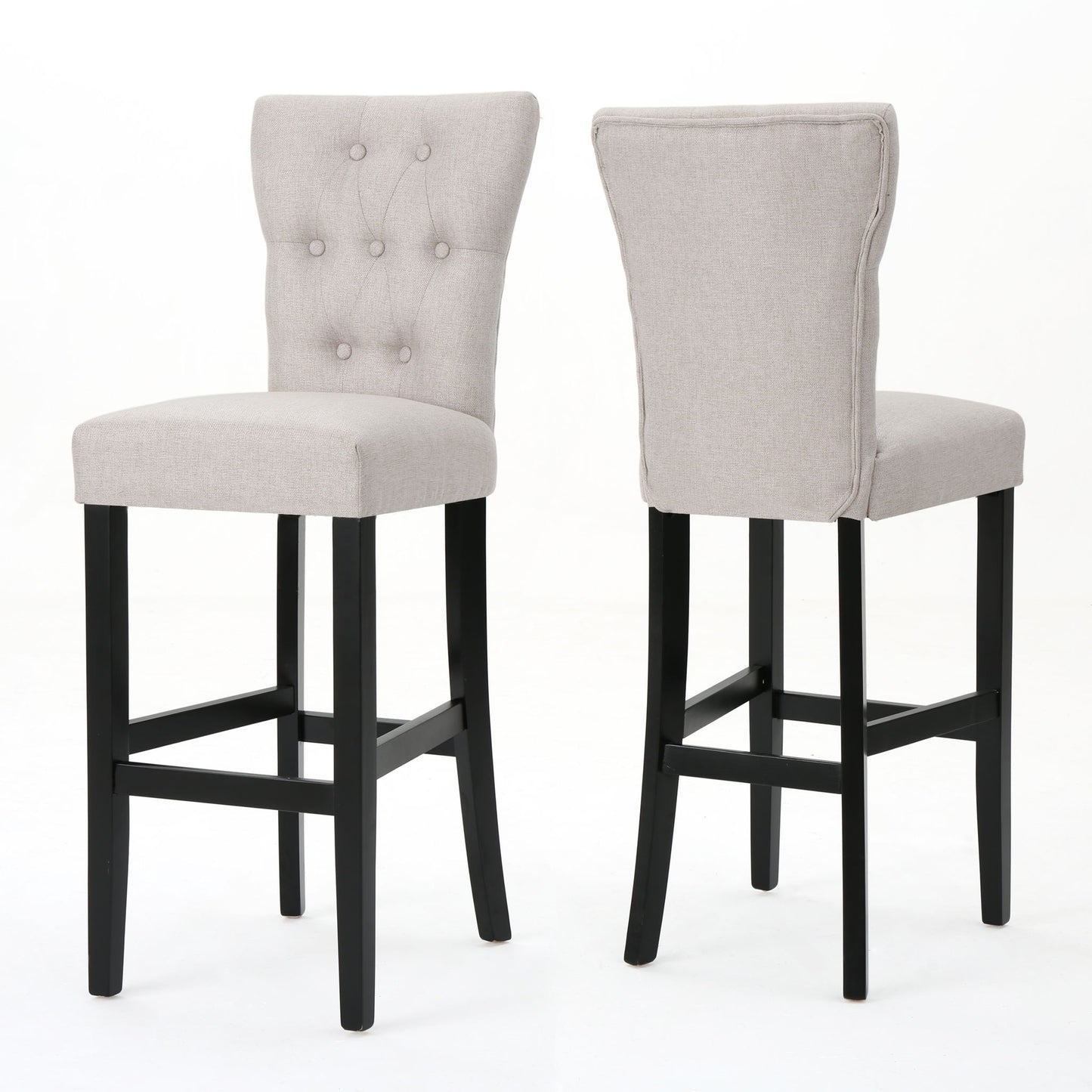 Elegant Barstool Set With Plush Cushioning