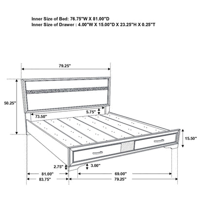 Annie - 5 Piece Bedroom Set