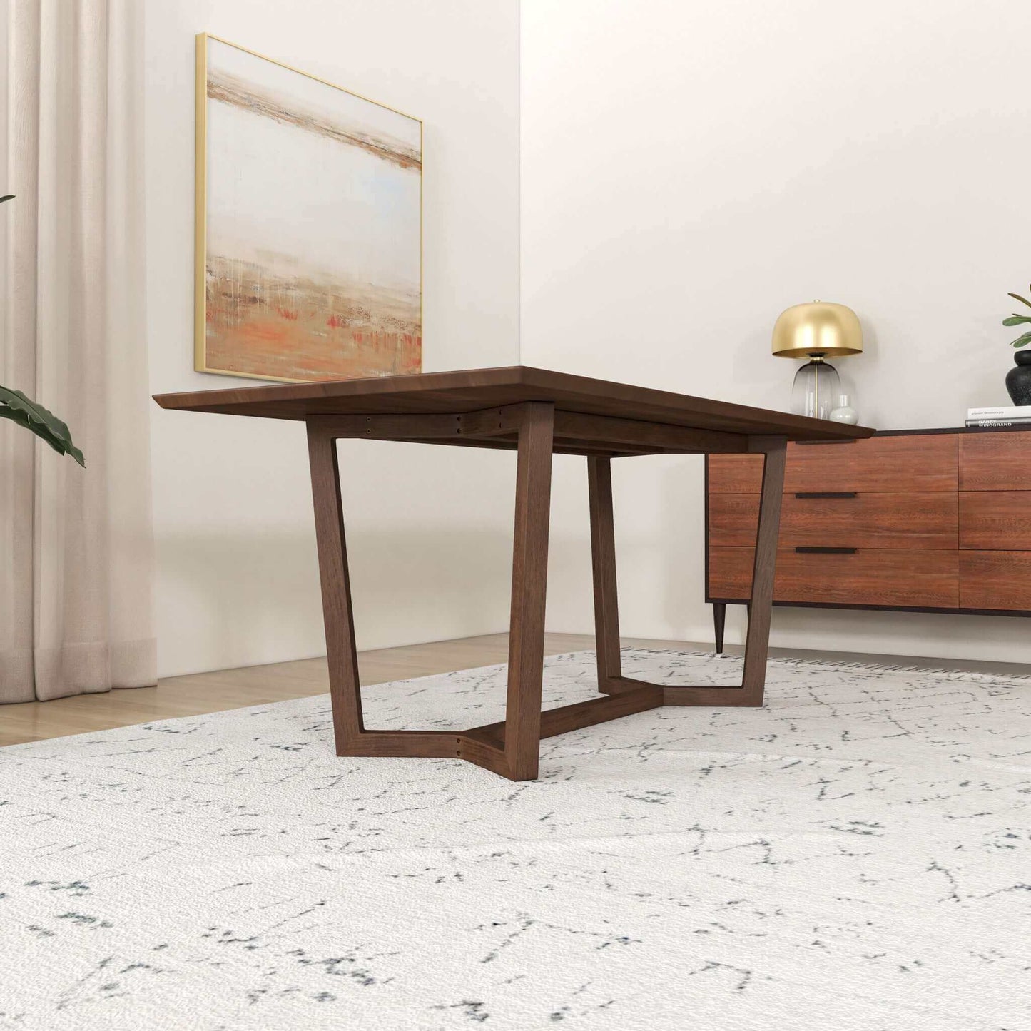 Marina - Mid-Century Modern Design Dining Table