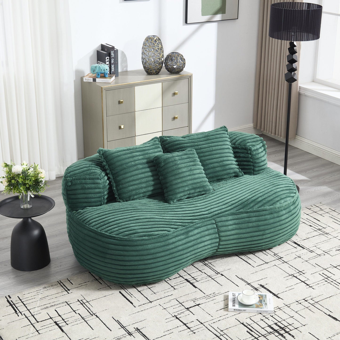 Bean Bag, Lazy Sofa Comfort Lounger High Back Chair
