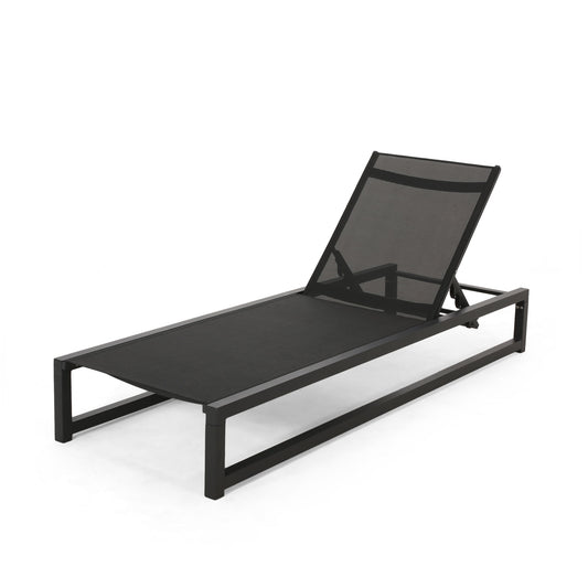 Venice - Classic Chaise Lounge With Adjustable Aluminum Frame
