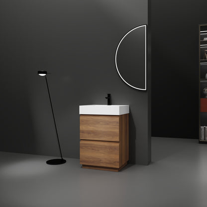 Modern Freestanding Bathroom Vanities With Single Sink Combo