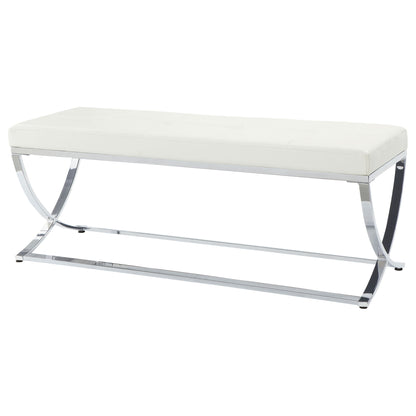 Bastien - Accent Bench - White