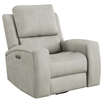 Boyce - Triple Power Swivel Recliner With Independent Adjustments