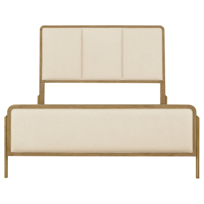 Benson - Eastern King Panel Bed - Sand