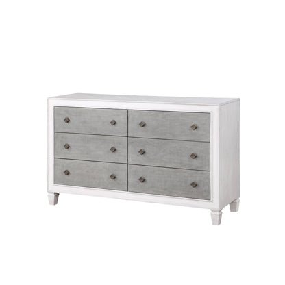 Katia - Weathered Dresser - White